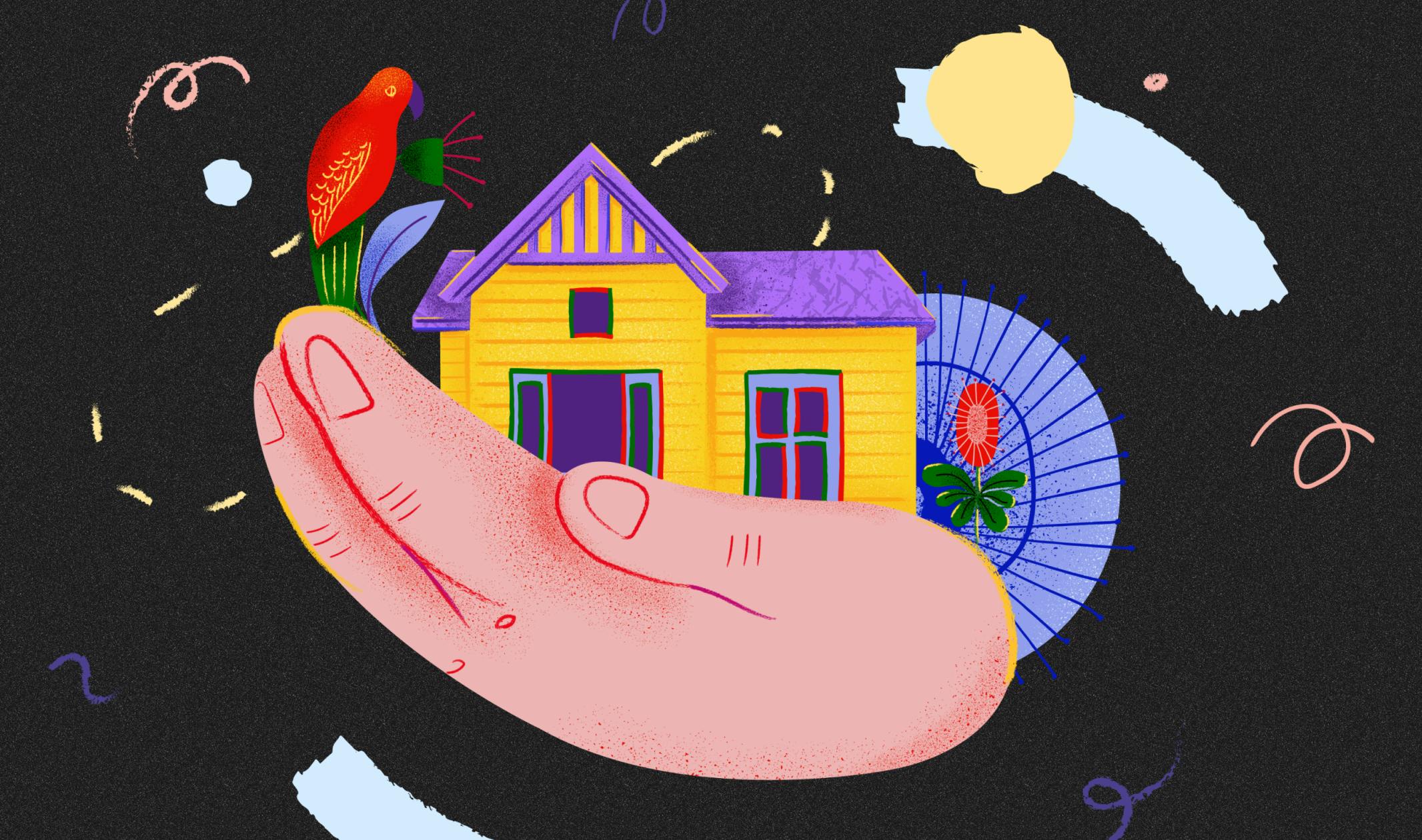 Examples of best practices for illustrated websites that focus on user engagement