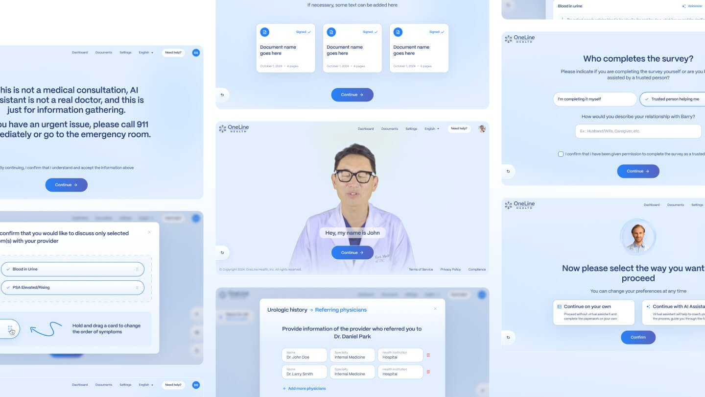 Conversational AI health assistant for dynamic patient symptom assessment and medical intake