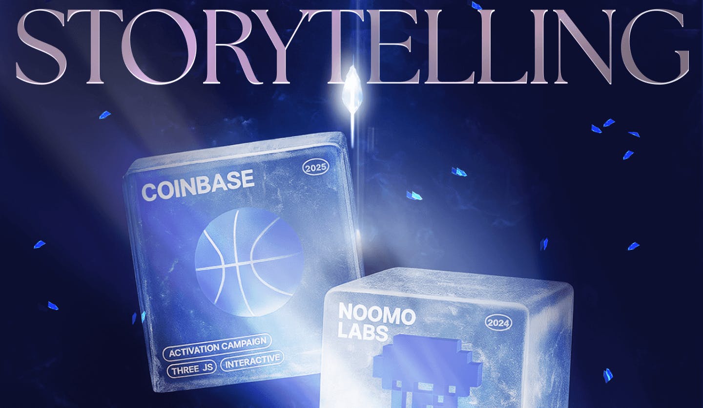 Digital storytelling in web design combining 3D environments, interactive animations, and immersive experiences to create memorable brand narratives