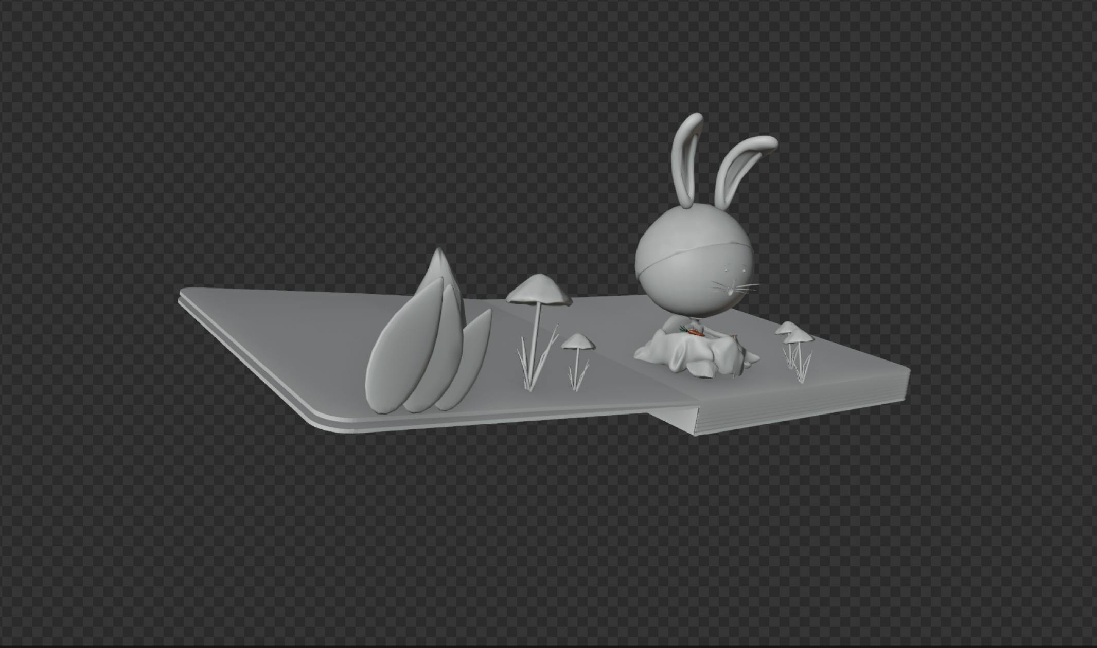Character illustration animation example for interface design showing movement and personality